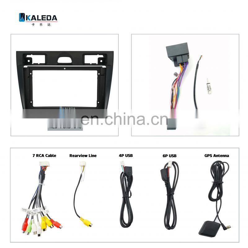 KALEDA Frame Hight Quality Car Radio Cable Harness canbus Stereo Panel Installation Trim Kit Frame