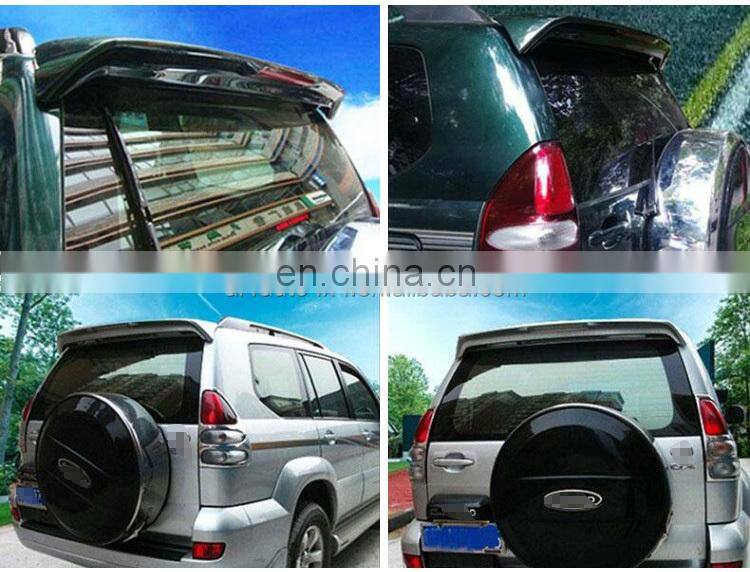 ABS Plastic Rear Trunk Boot Lip Wing Spoiler For 2003-2009 Prado FJ120