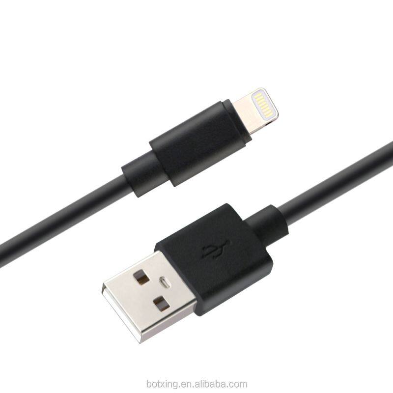 Free sample original chip for iphone 2M usb data charging cable with mfi certified 8pin connector