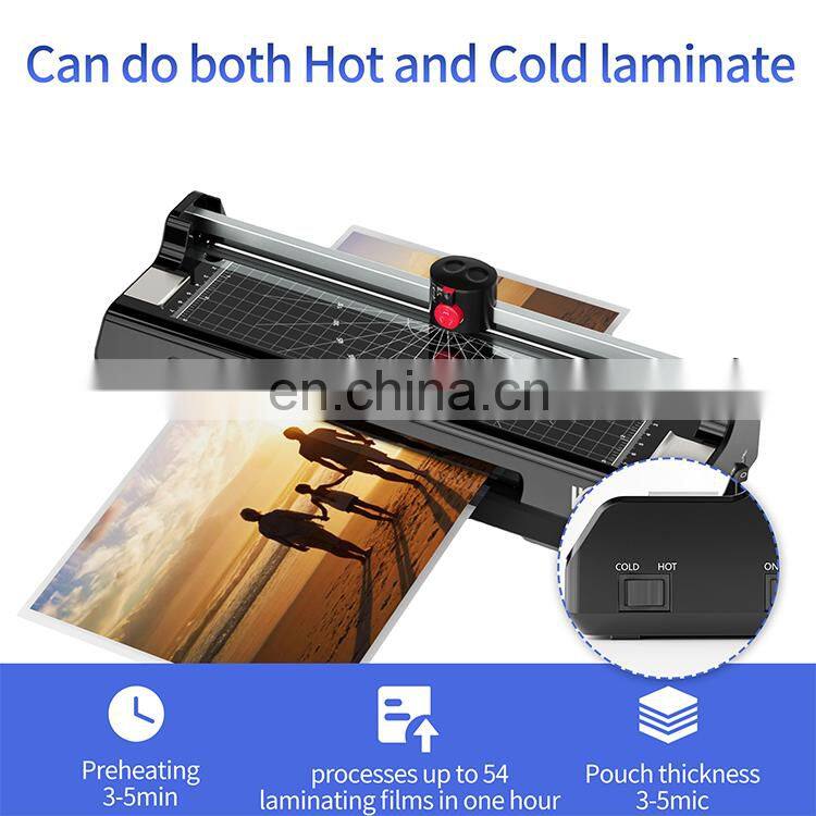 Willing OL288S Desktop Pouch Laminator A4 Size Max Key Power Time Office Paper Quartz Temperature Origin Roll Type