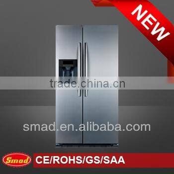 High quality Side By Side Refrigerator With Sliver / White / Black