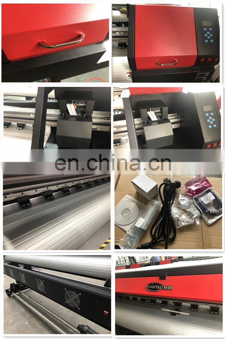 YANTU 6ft eco solvent xp600 head printer (dx5/dx7/5113/xp600 printheads optional, looking for oversea agent )