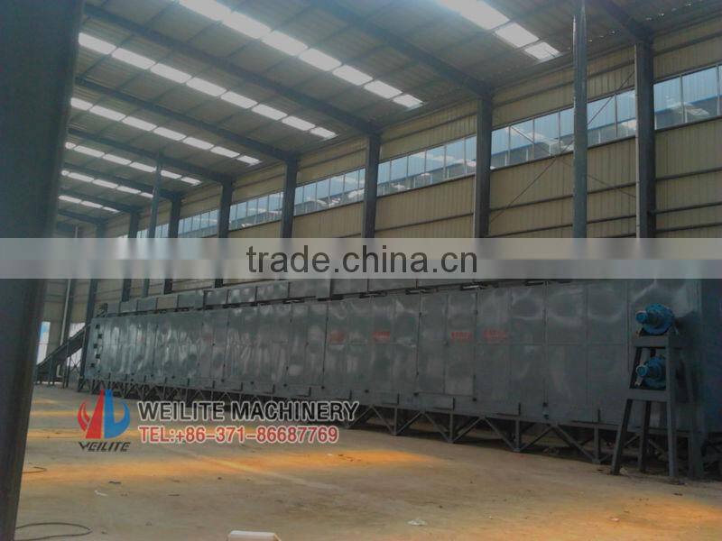 briquette charcoal dryer, briquette charcoal dry machine, charcoal mesh belt drying machine