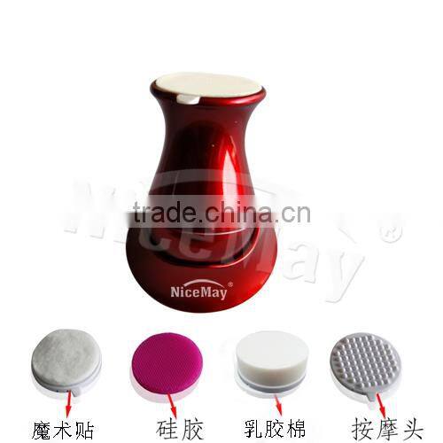 waterproof electric facial massager brush