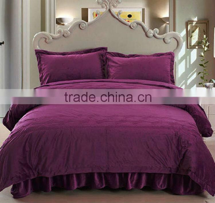 High quality best selling fancy printed holiday comforter sets