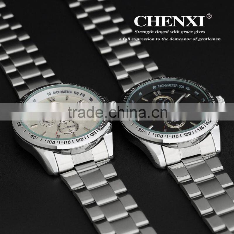 US best fashion watch stainless steel man sport watch 3ATM waterproof , express with watch box 014AMS