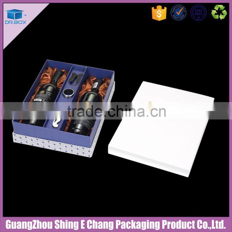 China Manufacture Luxury wine glass display box