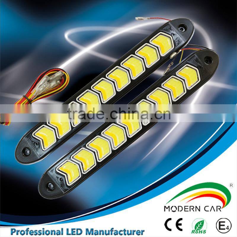 The newest design low consumption 12V LED day running light vw scirocco led drl