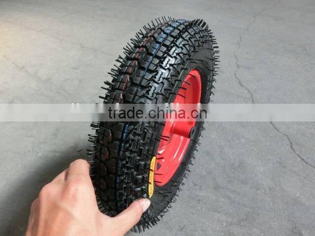 3.50-8 wheelbarrow rubber wheel