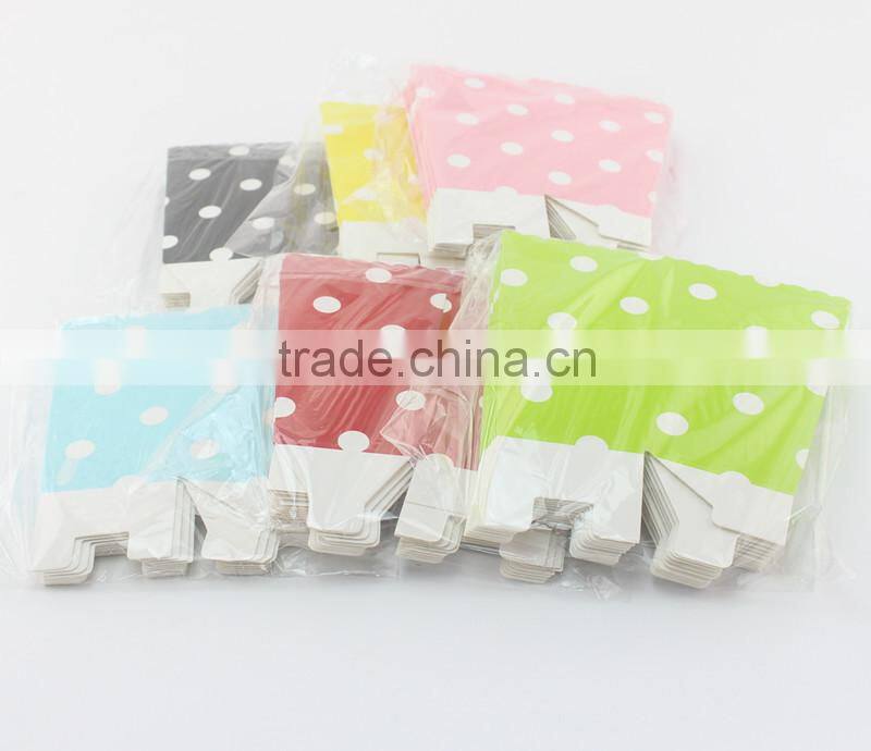 Striped Party Favor Bags Boy Girl Baby Shower Birthday Party Wedding Candy Popcorn Boxes