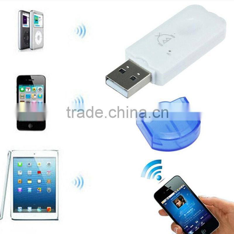 Wireless 3.5mm Audio Bluetooth Receiver Stereo Adapter USB Dongle Music Receiver For Speakers