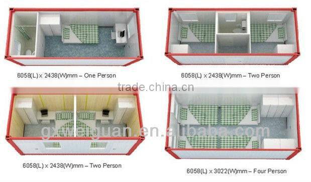 International shipping container house from china
