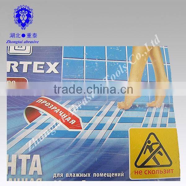 Waterproof anti-slip tape used in bath room for warning