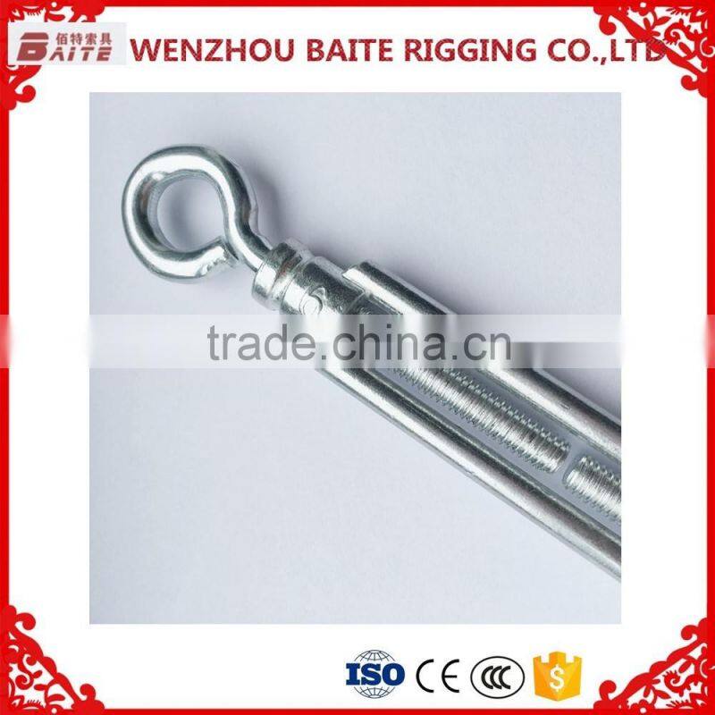 European Type Turnbuckle,ZP Carbon Steel Drop Forged Galvanized US Type Heavy Duty Wire Rope Turnbuckle