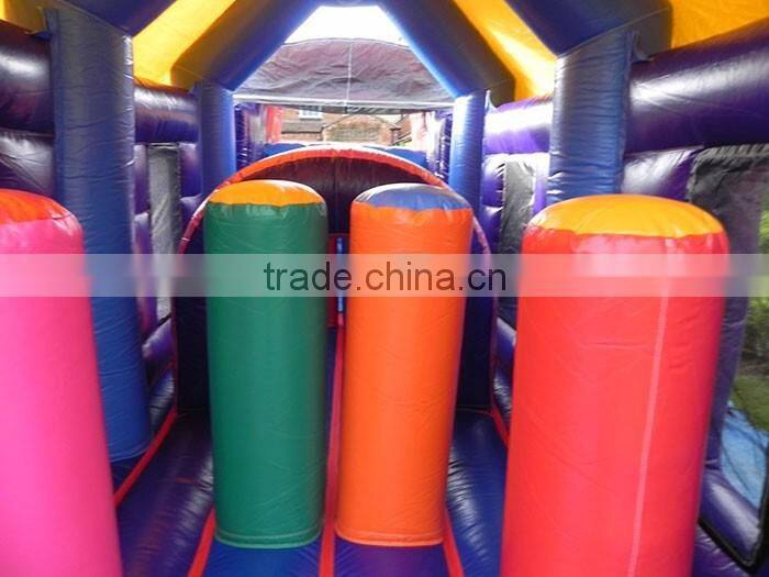New style inflatable assault course adrenaline rush obstacle course for sale obstacle course for hire