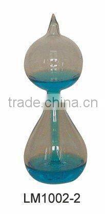 Blue Glass love meter/glass hand boiler