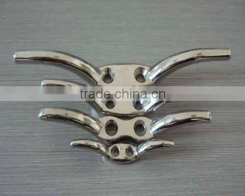 Steel Electric Galvanized or Stainless steel AISI 304 &316 flag halyard cleat 67*12mm in China manufacturer