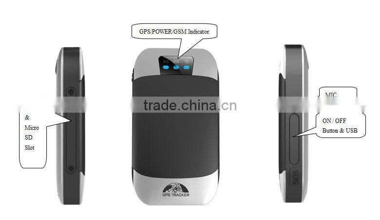 2014 large factory direct selling Mini Handheld and vehicle gps tracking device car/ Motorcycle gps tracker 303D