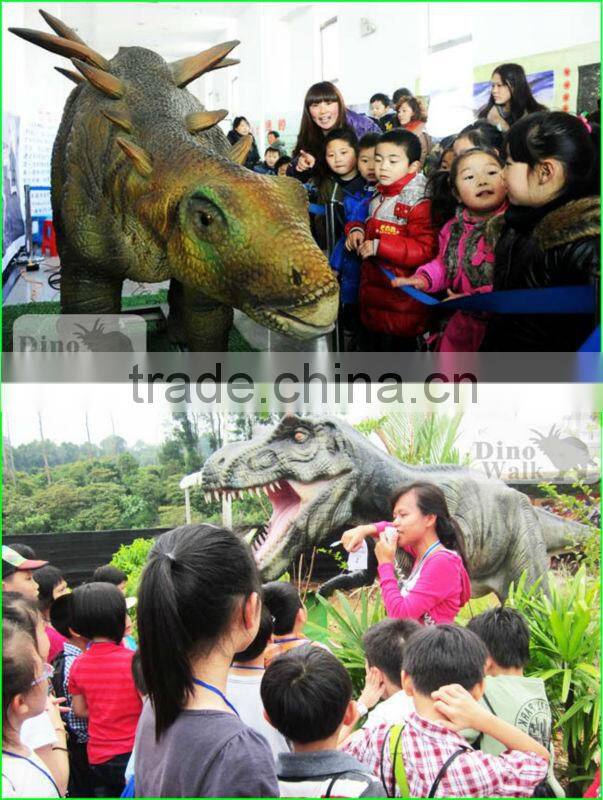 Lifelike animatronic animal orangutan and baby