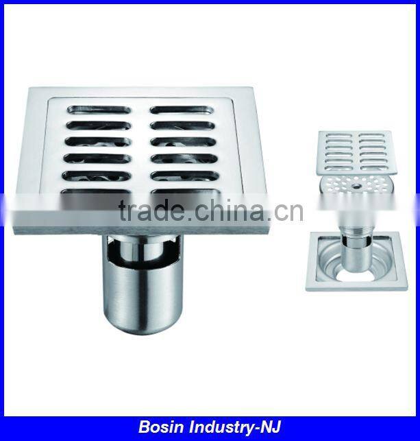 stainless steel long floor drain