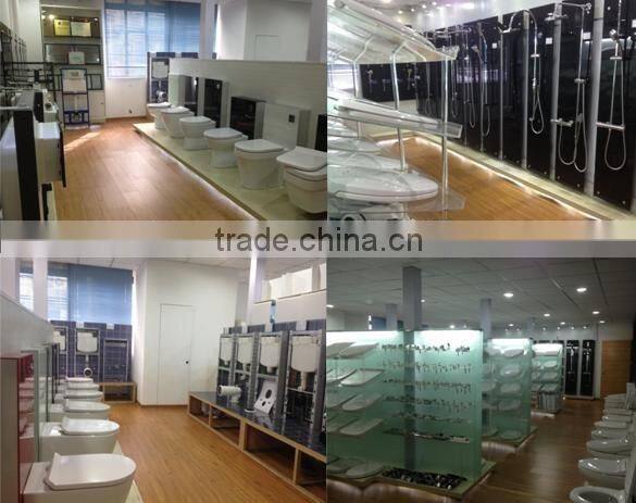 Duroplast toilet seat cover with normal close hinge for the bathroom