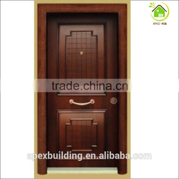 Turkish style commercial Steel wood door/ armored door security door images