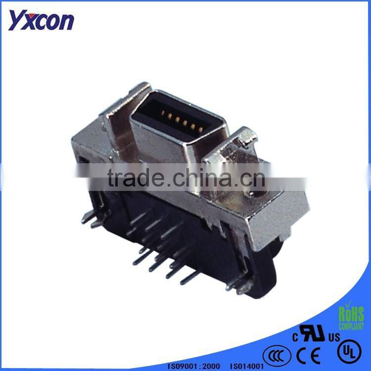 China supplier ROHS certificate right angle / bending SCSI connector