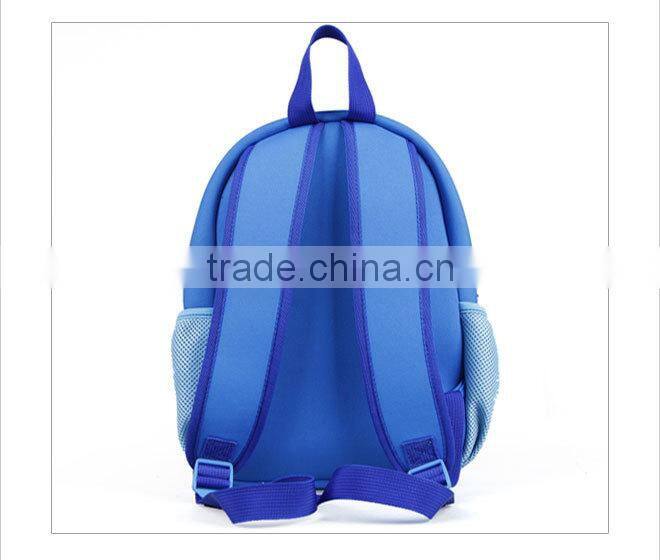 Custom made neoprene kindergarten school bag