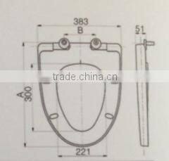 HG8003 new products on china market portable printed toilet seat