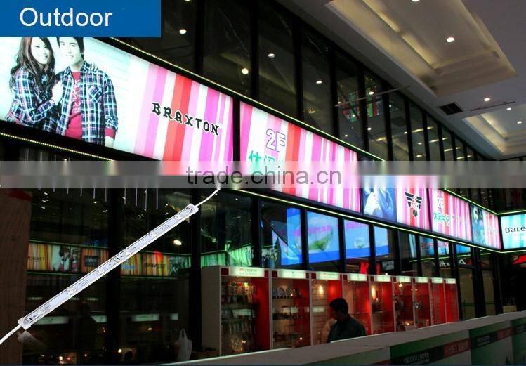 Super brightness led injection module with outdoor waterproof LED 6 Chips SMD 2835 led module AC220V for light box