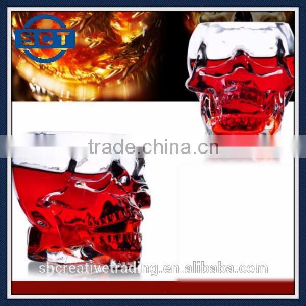 Mysterious Skull Head Glass Cup