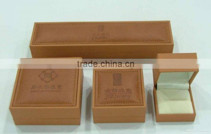 Wooden Jewelry Boxes with Imported Leather