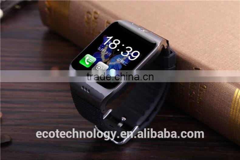 CE ROHS LG118 Bluetooth Smartwatch SIM /TF Card HD Touch Screen with Camera Built in NFC Mate for Android and Iphone cellphone