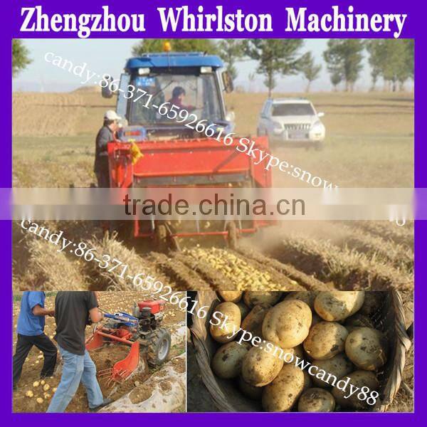 best seller single row potato harvester / vibration potato harvest machine
