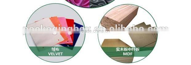 Luxury velvet flock cardboard paper perfume packaging box