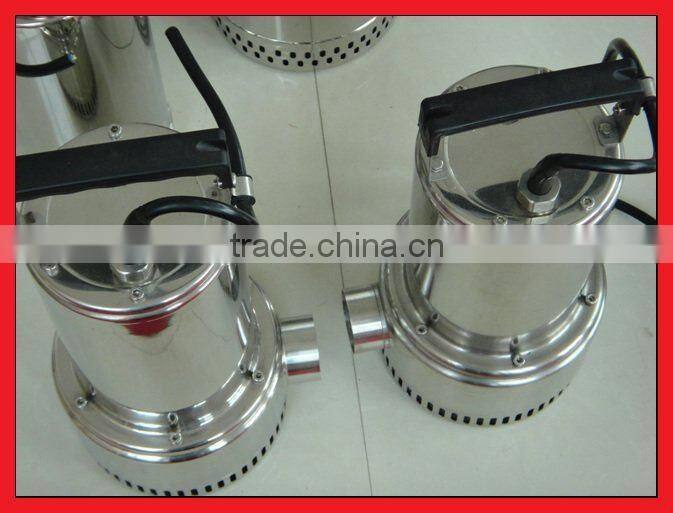 Stainless steel submersible pump sewage drainage pump multistage pump