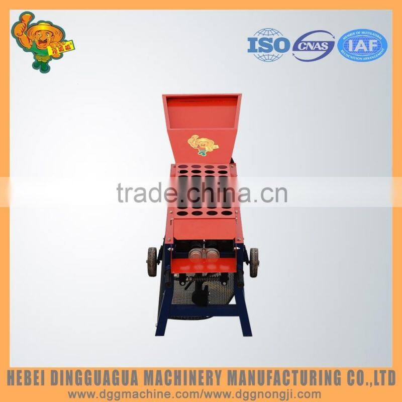 Pulley and V-belt transmission sweet corn machine peeling machine for corn