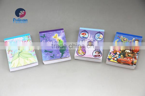 mini pocket looseleaf glued memo pad