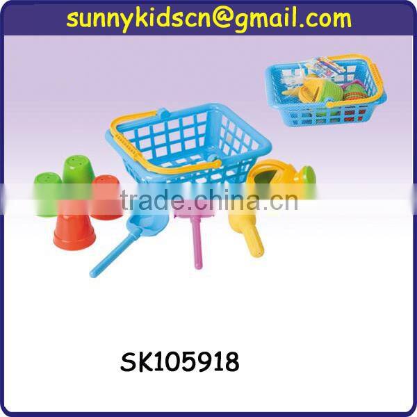 colorful sand beach pedal carts toys with EN71