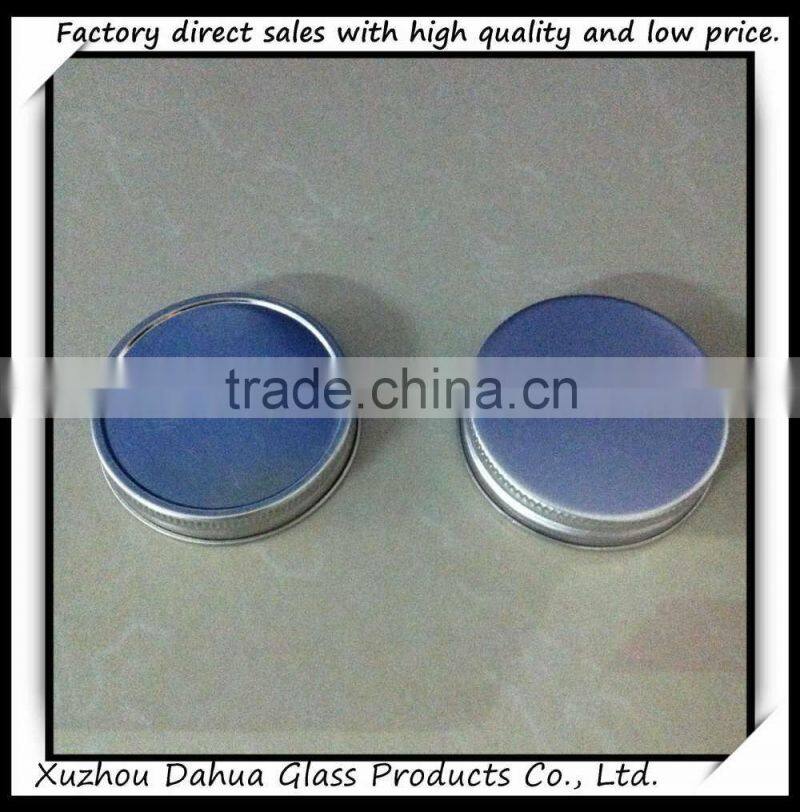 Pierced metal lids aluminum and iron