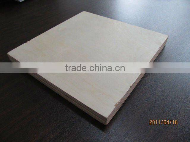 commercial plywood(birch face and back, poplar core plywood)