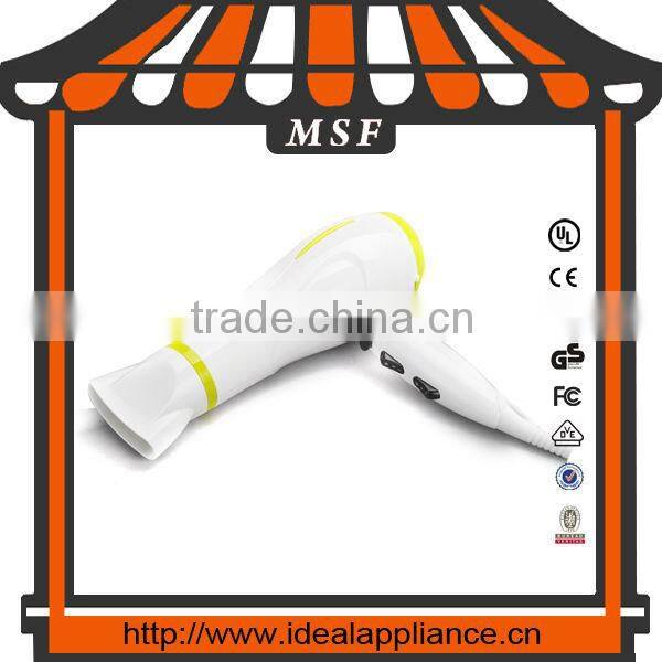 1875w Hotel hotel guest room folding Hair Dryer Professional