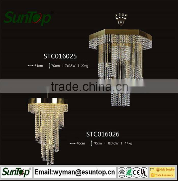 contemporary crystal lighting /chandelier pendants lights/ceiling light luxury crystal