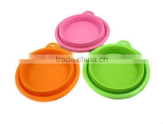 Foldable Silicone Pet Travel Bowl & Pet Feeding Tools