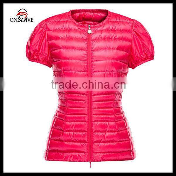 customise cotton quilted winter jackets woman 2015
