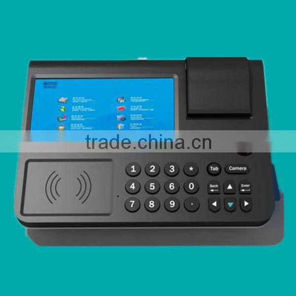 mobile pos machine, wireless wifi 3g Internet,calls,short POS Terminal for E-wallet/E-purse Application, top up, Bus Ticket