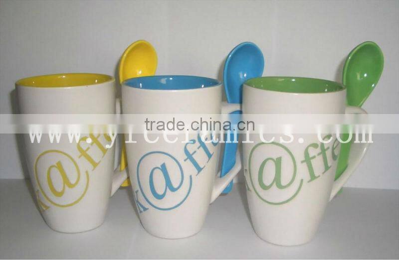 YF18192 3d ceramic mug animal mug