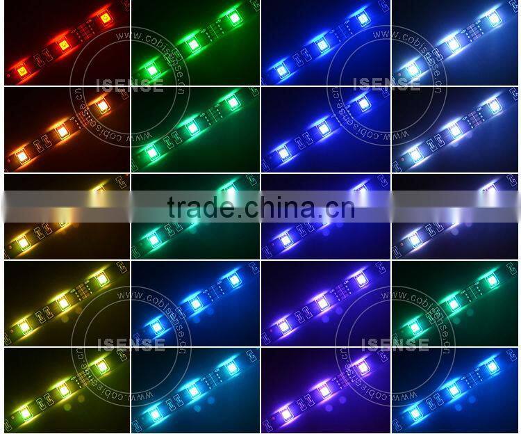 72W High Lumen 5050 smd RGB soft LEDE Strip Lamp for car & home