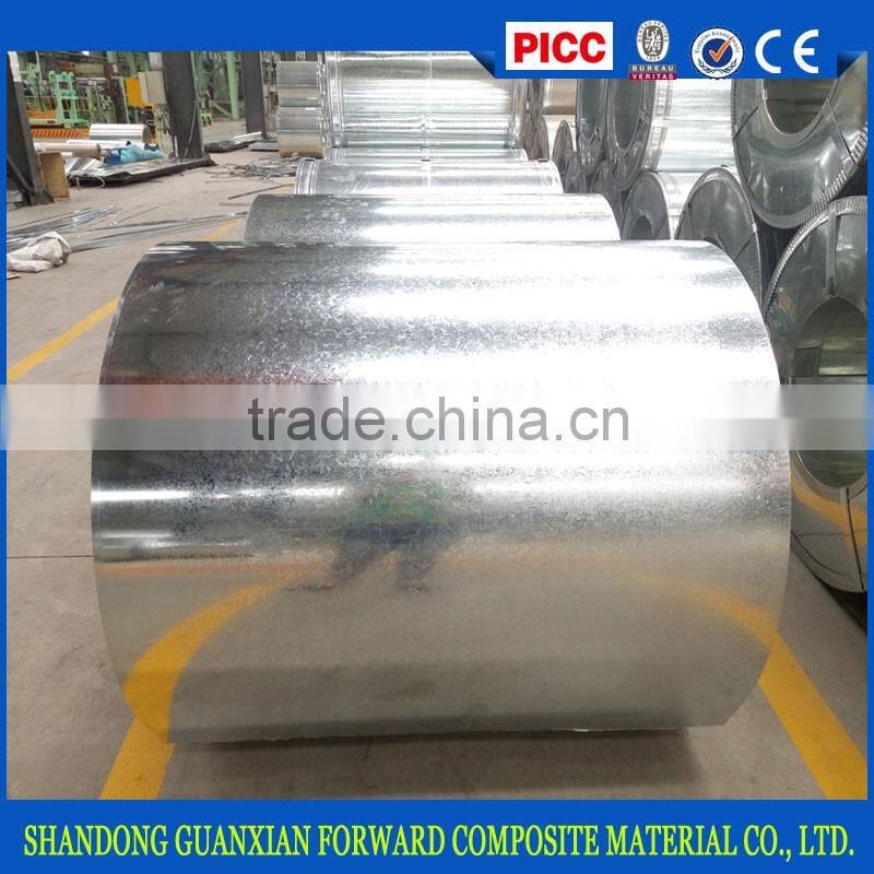0.12mm~0.80mm Hot Dipped Galvanized Steel Coil / Sheet / Roll GI For Corrugated Roofing Sheet and