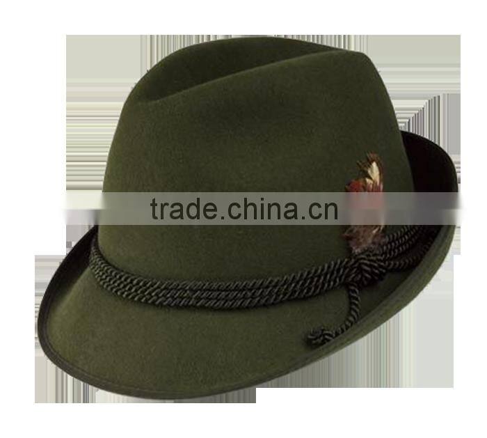 Newly designed Wool Felt Trilby Fedora Hat